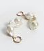 Mango Double pearl earrings