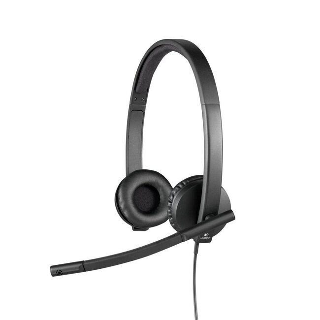 Logitech H570e Headset Hoofdband Zwart