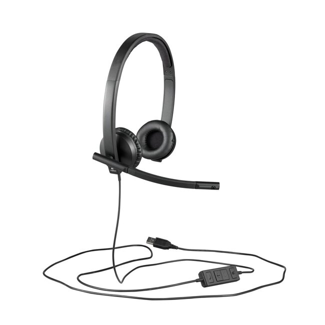 Logitech H570e Headset Hoofdband Zwart