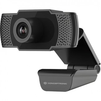 Conceptronic Conceptronic AMDIS webcam 2 MP 1920 x 1080 Pixels USB 2.0 Zwart