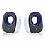 Ewent EW3513 luidspreker 1-weg Zwart, Blauw, Wit Bedraad 5 W