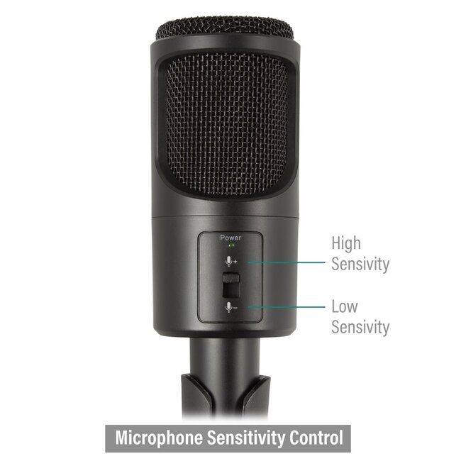 Ewent Professional Multimedia Microphone with stand