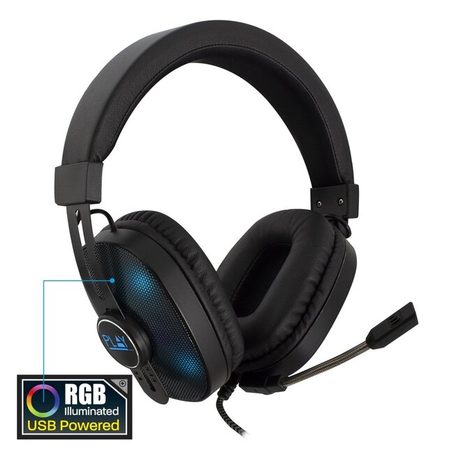 Ewent Play Gaming RGB Headset with microphone