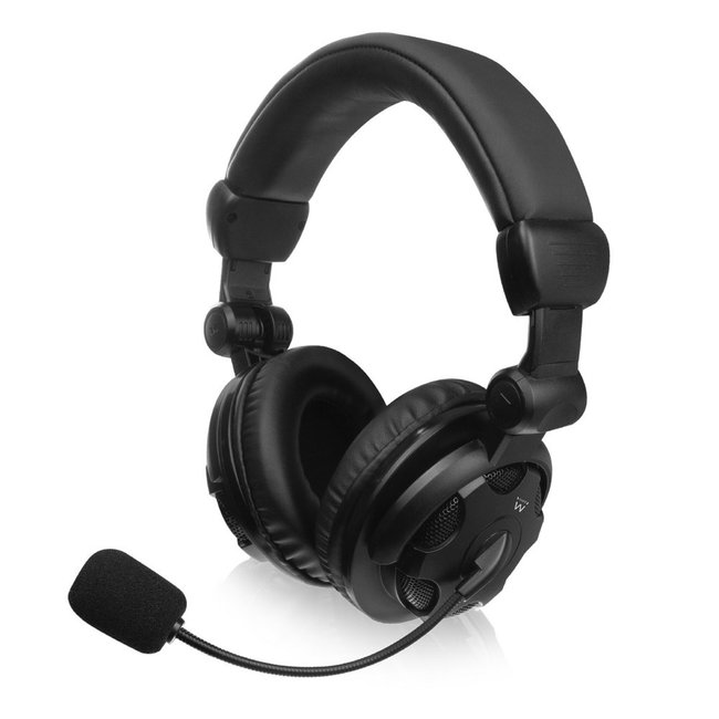 Ewent Headset Over-ear with mic and volume control