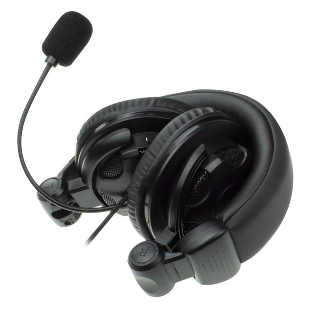 Ewent Headset Over-ear with mic and volume control