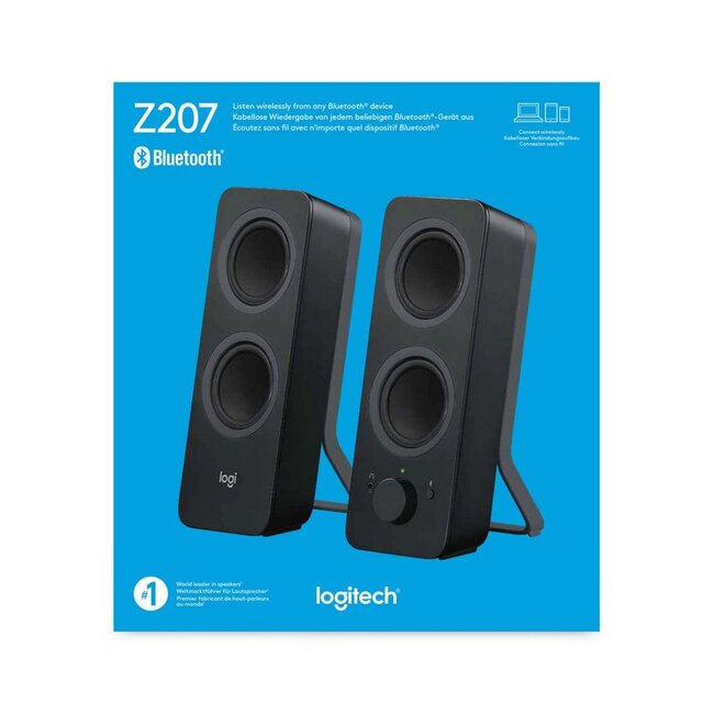 Logitech Speaker Z207 5W Zwart
