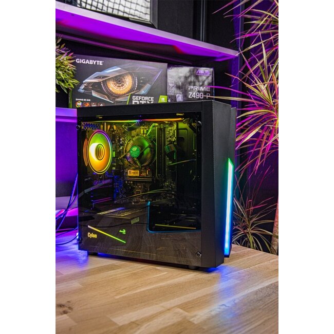 OEM DESK. RGB GOLD 6450 4.1GHZ / 8GB RGB / 512GB 4 X ARGB 120M / W11