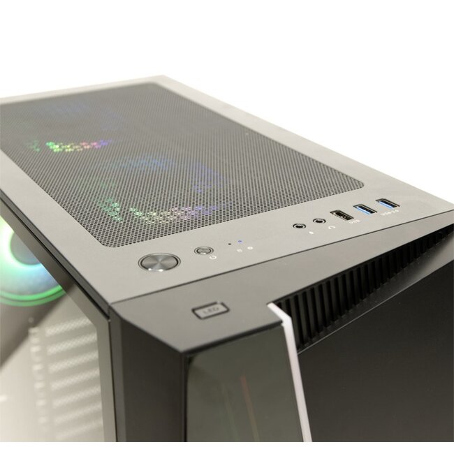 OEM RGB DESKTOP 500WATT / i3-10100 3.6GHZ / 16GB RGB / 512GB / 4 X ARGB 120M / W11