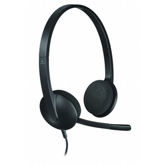 Logitech H340 USB Computer Headset Met digitale audio