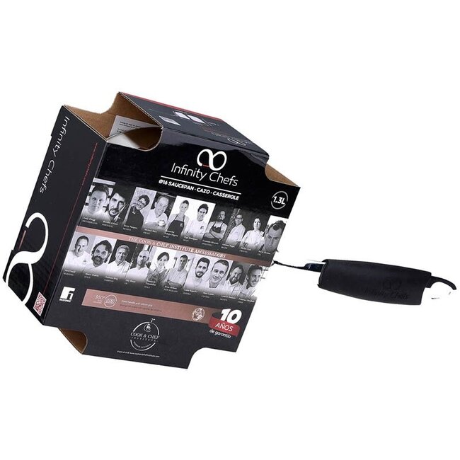 Bergner Infinity Chefs Steelpan - 16 cm - 1.3 liter