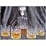 Whiskeyset - karaf met 4 glazen