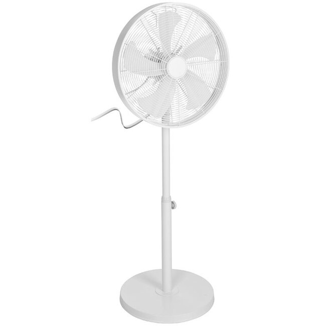 Excellent Electrics Statiefventilator - robuust en krachtig - wit