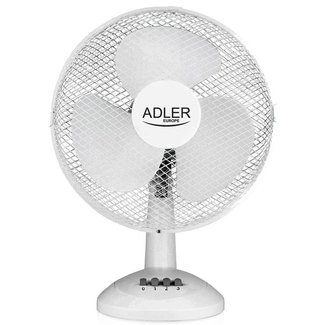 Adler AD7303 - Tafelventilator wit - 30cm