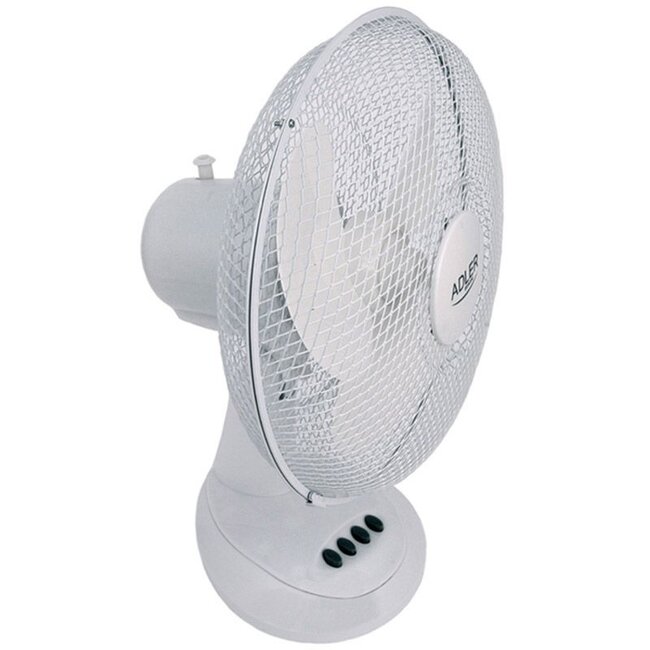Adler AD7303 - Tafelventilator wit - 30cm