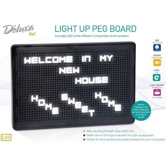 Deluxa Retro Light board