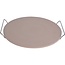 Excellent Houseware Pizza-baksteen 33cm met metalen houder