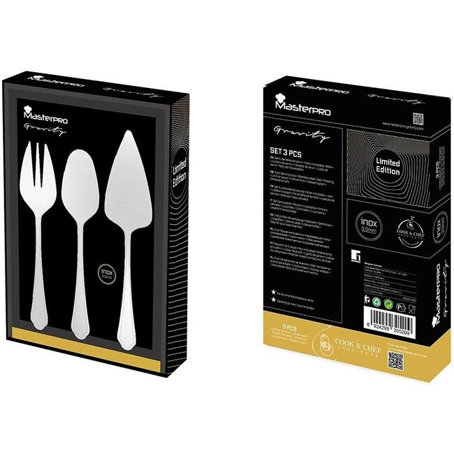 Bergner Masterpro Serveerset - 3 delig