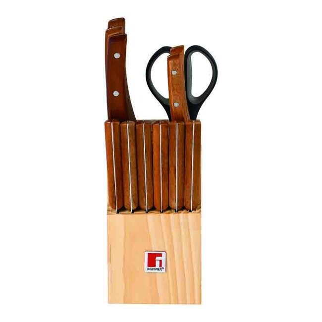 Gardeo Bergner Messenblok - 11 Messen + 1 Schaar