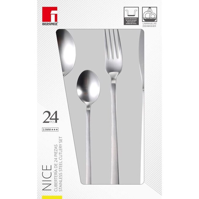 Bergner Bestekset Nice - 24 delig
