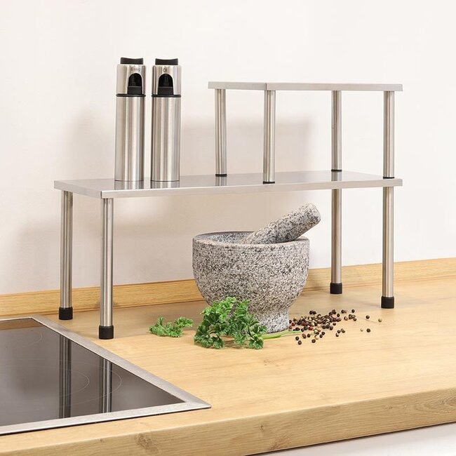 Haushalt International Keukenrek – RVS