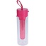 Excellent Houseware Waterfles met Fruit Infuser - per stuk