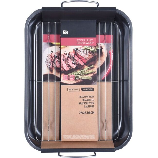 Excellent Houseware Braadslee met rooster