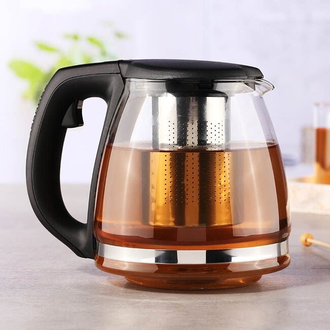 Haushalt International Theepot met Filter - Infuser - 1,2 liter