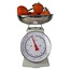 Excellent Houseware Retro Keukenweegschaal - 5 KG - Wit