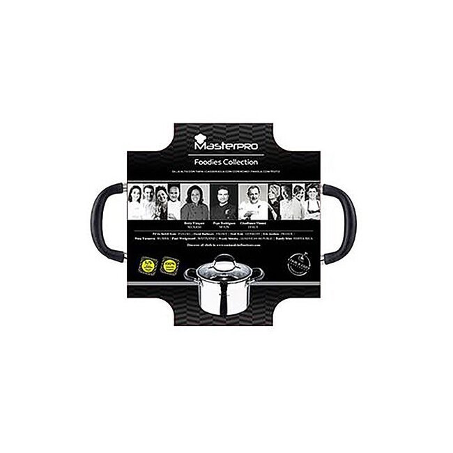 Bergner Masterpro Kookpan - met Deksel - Ø20 cm - 4.0L