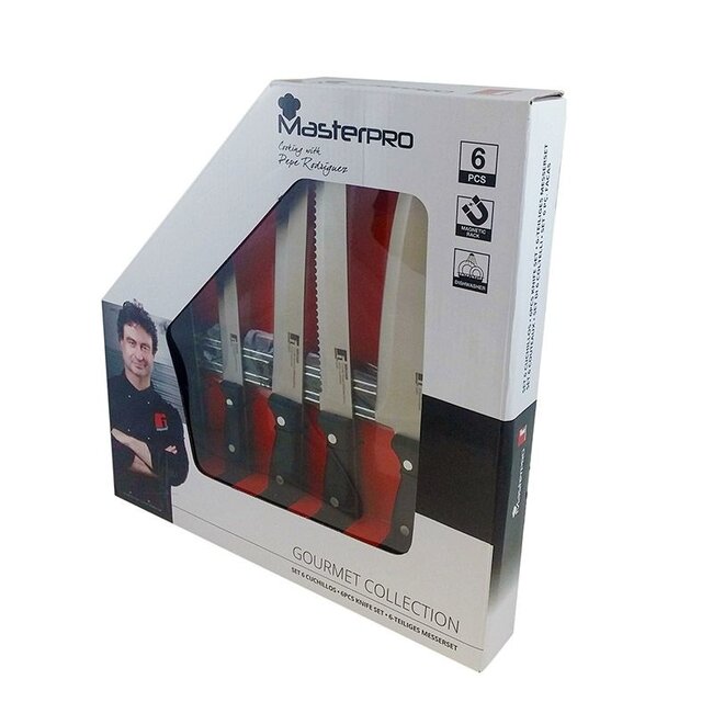 Bergner Masterpro 6-delige messenset