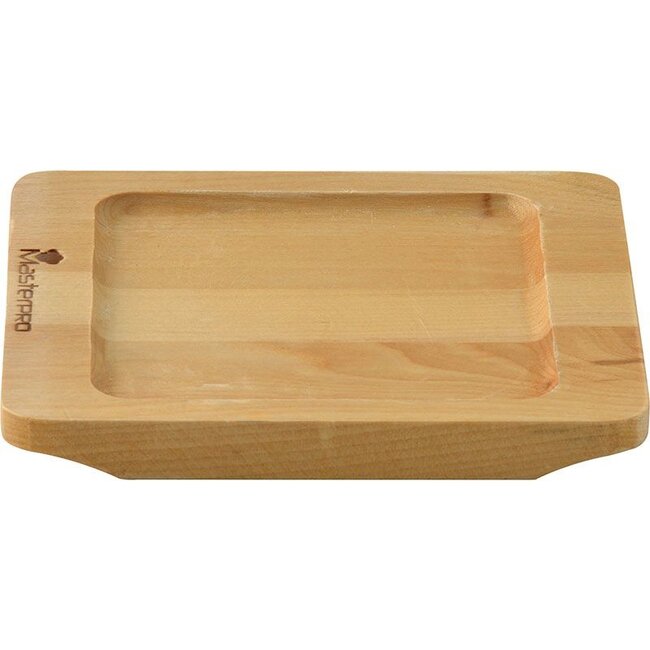 Bergner Masterpro Mini Grillpan - met Serveerplank - Gietijzer