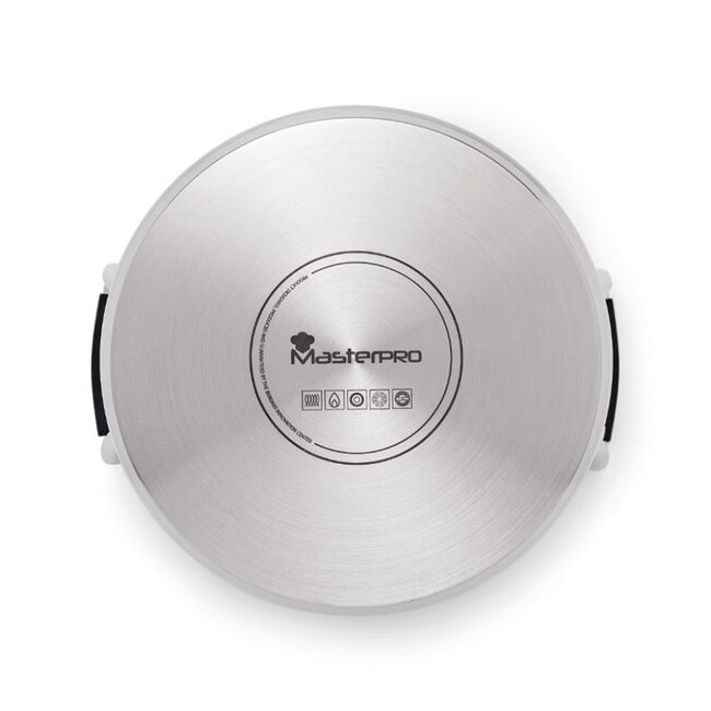 Bergner Masterpro Pan met Siliconen Deksel -  Ø28 cm