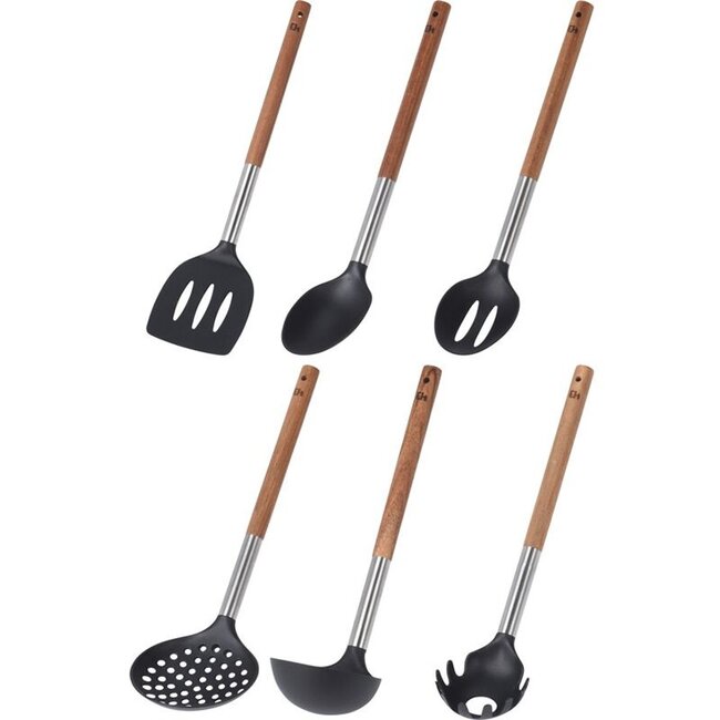 Excellent Houseware Keukengerei met Houder - 7 delig