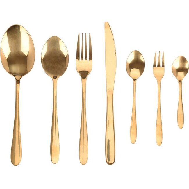 Excellent Houseware Bestekset 39-delig - goud