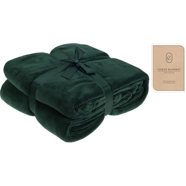 Fleece Deken - 180x230 - Groen