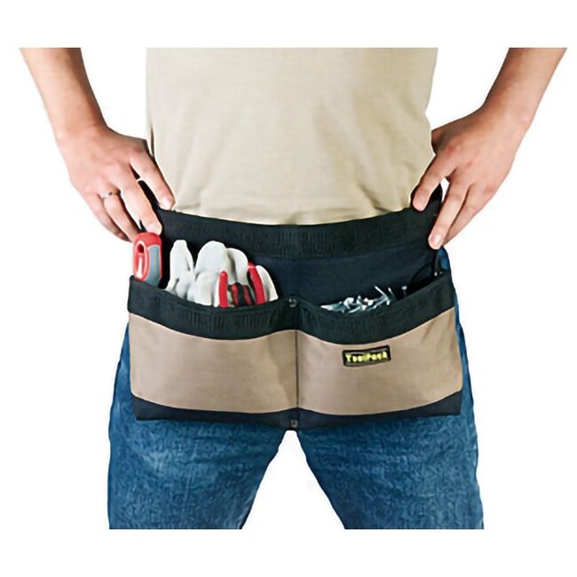 Toolpack ToolPack Gereedschapshouder met 2 vakken - Spijkerschort