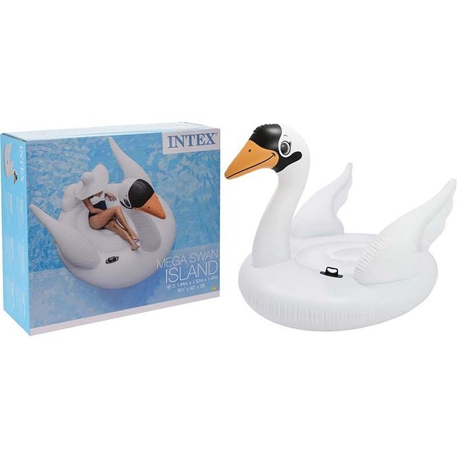 Intex Mega Opblaasbaar Zwaaneiland - 194cm