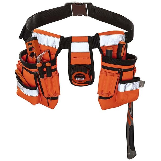 Toolpack ToolPack Hi-Vis Gereedschapsgordel met 2 holsters