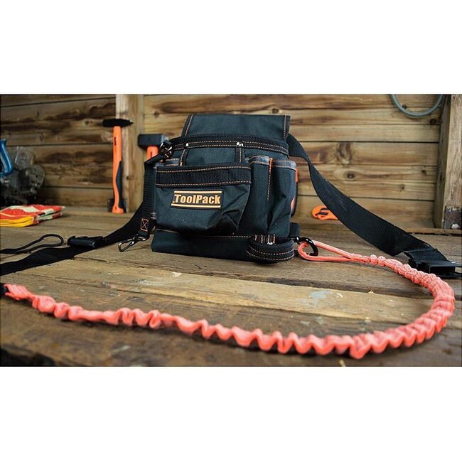 Toolpack ToolPack Gereedschapsgordel met elastische veiligheidslijn