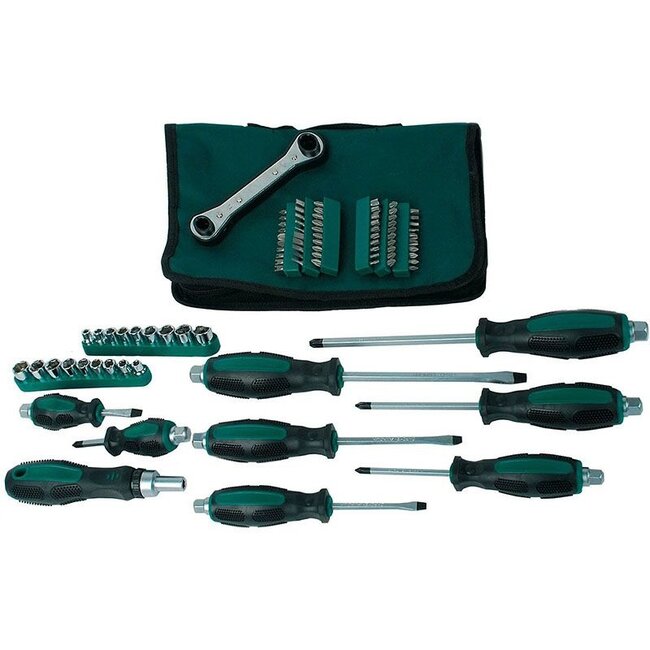 Brudermannesmann Brüder Mannesmann Schroevendraaier / bitset - 89 delig