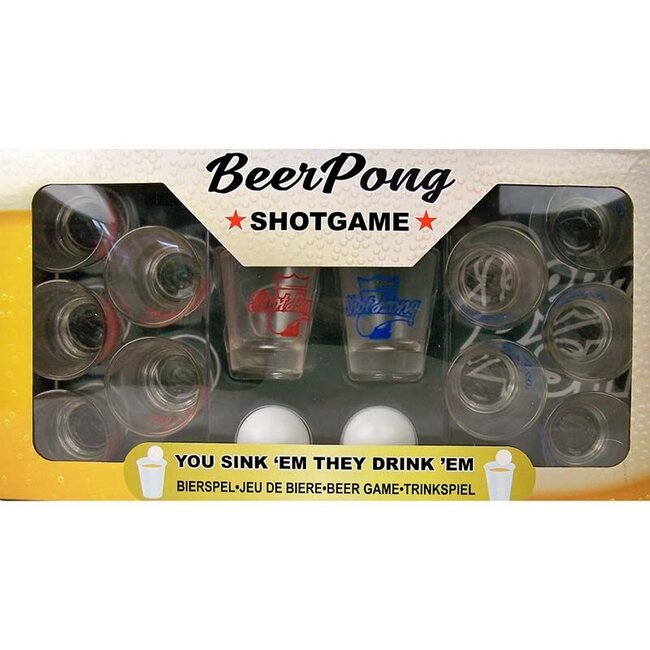 Beer Pong Shotgame - Drankspelletje