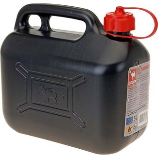 Jerrycan met opschroefbare schenktuit 5 liter