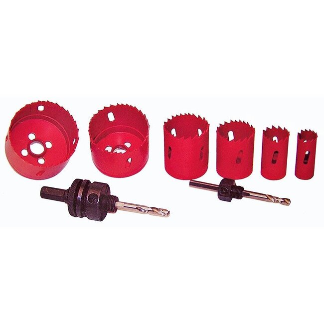 Brudermannesmann Brüder Mannesmann Gatenzaagset (8 delig)