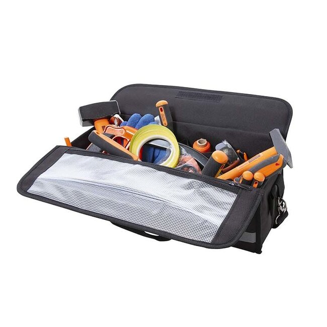 Toolpack Gereedschapstas - Afsluitbaar - polyester met reflectiestrepen