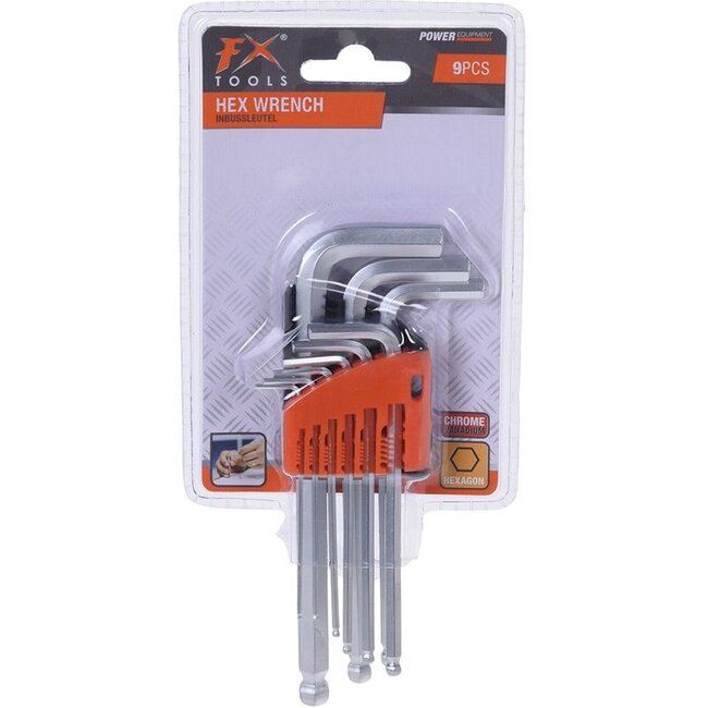FX Tools Inbussleutelset - 9-delig