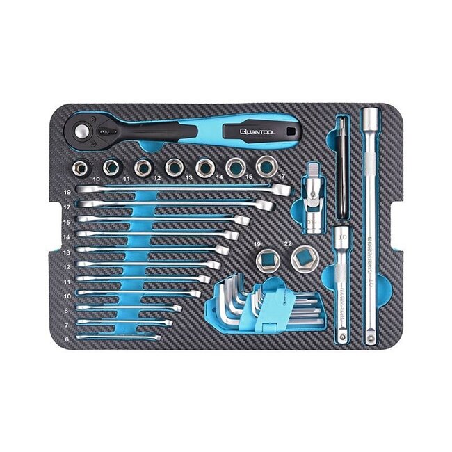 Brudermannesmann Quantool Gereedschapskoffer - 48 delig