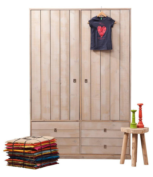 Goossens Wardrobe scaffolding wood