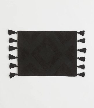 H&M Bath mat with tassels