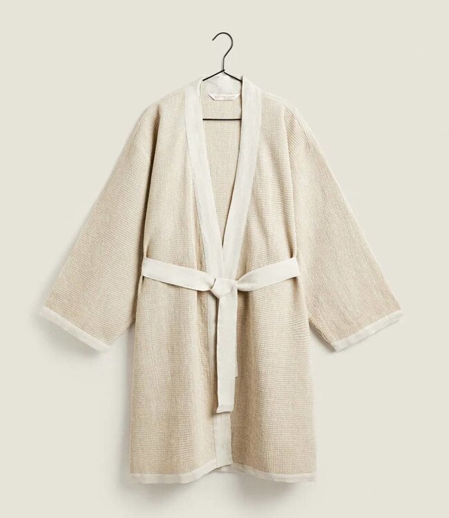 Zara Linen bathrobe