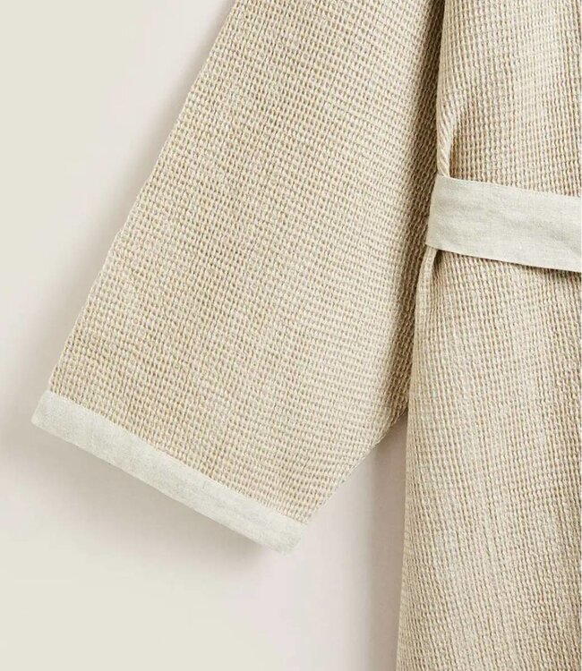 Zara Linen bathrobe